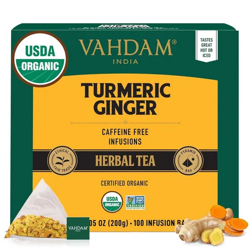 Vista 24 de VAHDAM - Bolsas de té negro Assam (100 unidades) con alto contenido de cafeína, sin gluten, bolsas de té de hojas sueltas enteras Fuertes