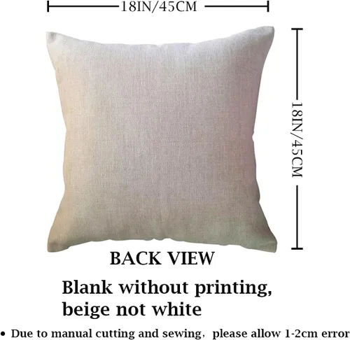 Vista 5 de Fundas de almohada inspiradoras con texto inspirador, fe, esperanza, amor, familia, fundas de almohada decorativas de 18 x 18 pulgadas, fundas