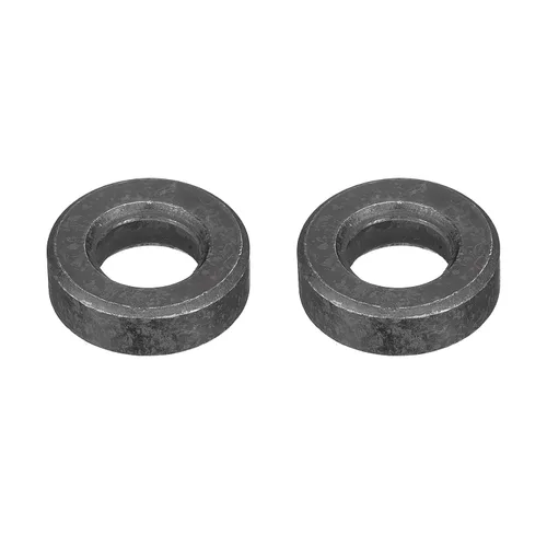Vista 36 de Uxcell Arandela plana de acero al carbono para pernos M8, 10 piezas M8 x 16 x 1.5mm, aleación de acero negro oxidado de grado 8.8, sujetadores