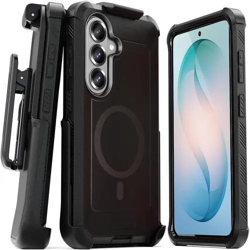 Vista 11 de MOTIVE Funda resistente para Samsung Galaxy S24 Ultra, clip para cinturón