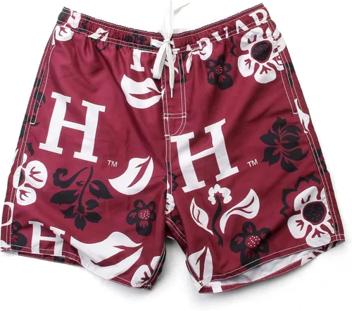 Vista 45 de Wes and Willy NCAA Traje de baño floral para hombre