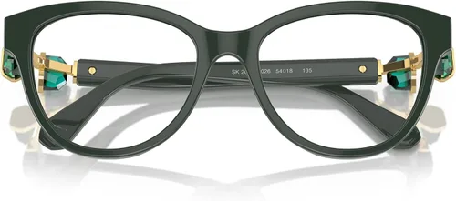 Vista 5 de Swarovski Women's Sk2004 Round Prescription Eyewear Frames