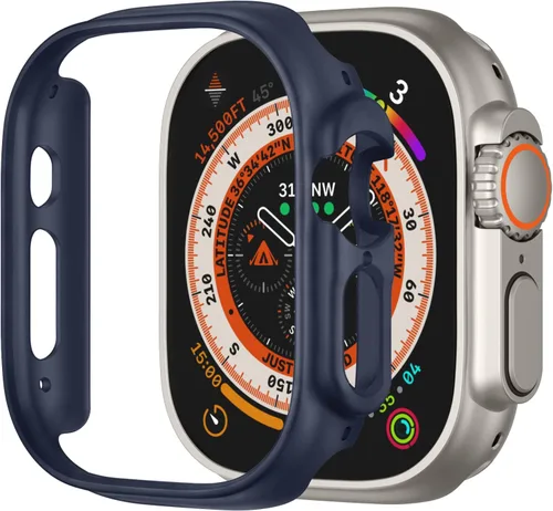 Vista 30 de Recoppa - Funda compatible con Apple Watch de 1 39⁄64 pulgadas (41 mm) Series 7 8 9, funda protectora de policarbonato duro ultradelgada a prueba
