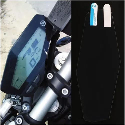 Vista 6 de Speedometer Scratch Film for Yam&aha MT09 MT 09 MT-09 FZ09 FZ 09 FZ-09 2022 Motorcycle Cluster Scratch Cluster Screen Protection Film Protector