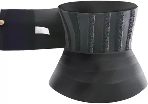 Vista 3 de Silueta Perfecta Faja Moldeadora y reductora para mujer, Envoltura de cintura, Faja Recuperación Posparto, Cinturón de Sauna., Negro
