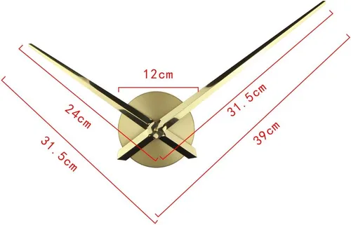 Vista 3 de Reloj de pared 3D DIY, sin marco, grande, 3D, moderno, espejo, calcomanías, decoración para oficina, sala de estar, dormitorio, decoración del hogar