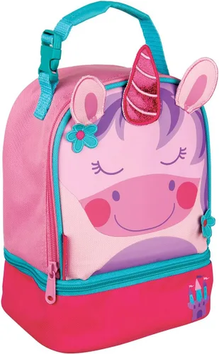 Vista 5 de Stephen Joseph Mochila de unicornio para niñas y almuerzo Rosado 3T 4T 5T 6X Viajar