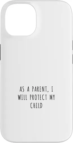 Vista 4 de As a parent, I will protect my child Case for iPhone 16