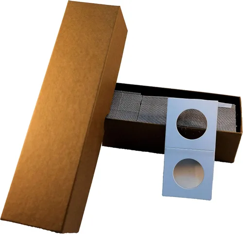 Vista 6 de Guardhouse 1 ½ x 1 ½ soportes para monedas de papel para centavos y monedas de diez centavos, 100
