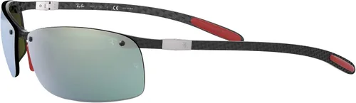Vista 3 de Ray-Ban Rb8305m Scuderia Ferrari Collection Square Sunglasses