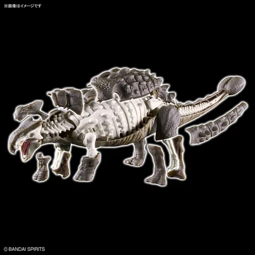 Vista 19 de Bandai Hobby - Plannosaurus - Kit de modelo de dinosaurio anquilosaurio #06