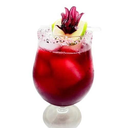 Vista 7 de Wild Hibiscus Flakes de sal piramidal de flores, 3.5 onzas