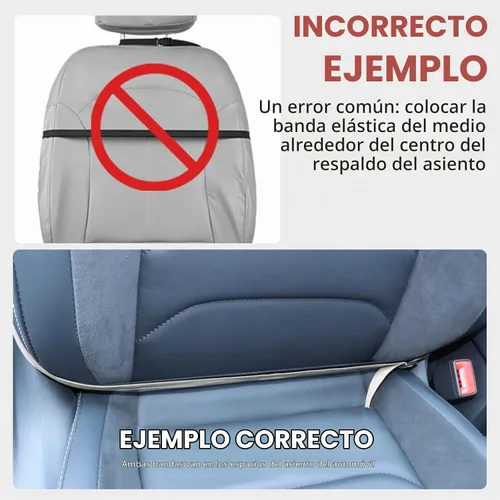 Vista 8 de Viaviat Protector de Asiento de Auto, Esterilla Grande 2 Pack, Protectores Duraderos Resistente al Agua para Asiento Trasero del Auto con 2