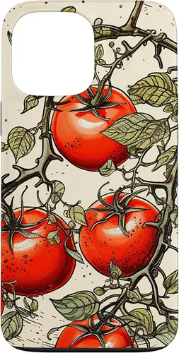 Vista 24 de Funda de jardinería de tomates vegetales y tomate para iPhone 17
