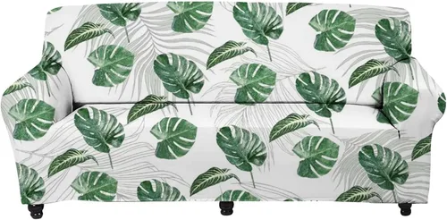Vista 36 de Forchrinse Funda de sofá con estampado navajo africano para sofá de 1 cojín, funda elástica para sofá, protector de muebles para casa rural, hogar