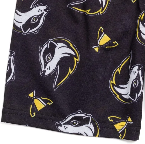 Vista 6 de Harry Potter Gryffindor Hufflepuff Ravenclaw Slytherin - Conjunto de pijama y pantalones cortos para dormir para niños pequeños a niños grandes