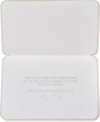 Vista 2 de Papyrus Tarjeta de boda LGBTQIA+ para novios (comienzos increíbles)