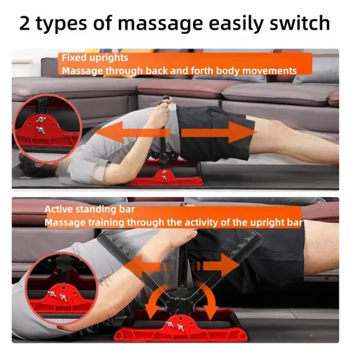 Vista 4 de YANGG Masajeador manual de espalda y lumbar, ejercicio para el dolor lumbar en el hogar, dolor lumbar hernia de tracción discal, estiramiento