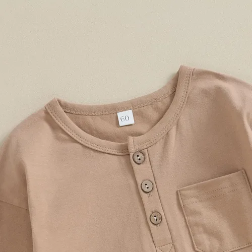 Vista 2 de GOOCHEER Ropa casual de otoño e invierno, para bebé, niño, manga larga, mameluco de una pieza