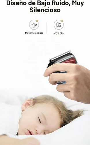 Vista 5 de SUYOOULIN Cortadora de pelo, kit de corte de pelo automático para hombres, autoaseo recargable, corte de pelo profesional con 9 peines limitados