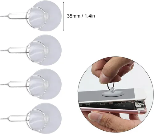 Vista 3 de Herramientas de desmontaje, Hoja triangular No Dañar 19 Pieza Plástico Spudger Superficie para Teléfonos Móviles Portátiles Gafas