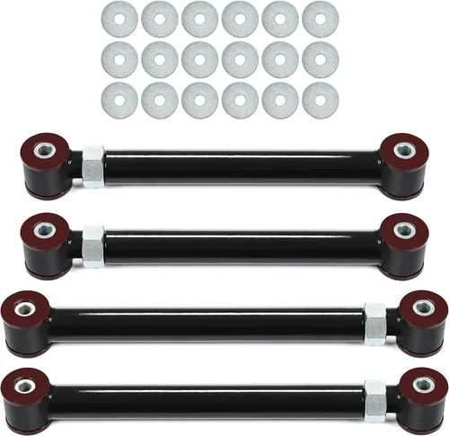 Vista 3 de Kojem Brazos de control inferiores superiores delanteros de 0 a 6 pulgadas, ajustables, compatibles con Dodge Ram 1500 2500 3500 4x4 1994-2009, 4