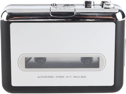 Vista 3 de Convertidor de cinta de casete USB a MP3, reproductor de música audio con auriculares