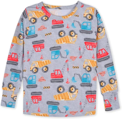 Vista 4 de Gerber Unisex Baby Toddler Buttery Soft 2-Piece Snug Fit Pajamas with Viscose Made from Eucalyptus