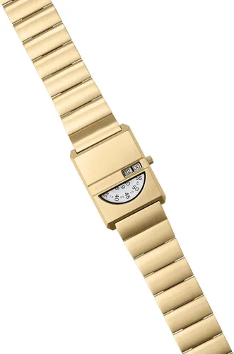 Vista 3 de Breda Pulse Tandem, reloj de pulsera de oro y metal, 1.024 in, Oro, Pulso (Tándem)