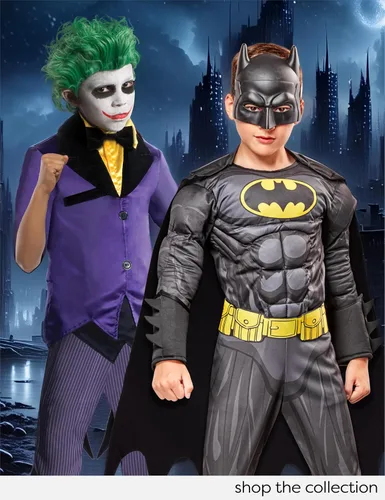 Vista 10 de Rubie's Costume - Disfraz de Batman de lujo para niños de DC Comics