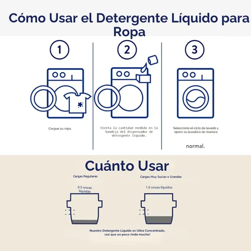 Vista 5 de The Clean People Detergente líquido para ropa, embalaje reciclable, lucha contra las manchas, ultra concentrado, jabón de lavandería, sin fragancia