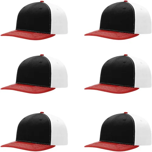 Vista 37 de Richardson 312 Gorra de béisbol ajustable con correa trasera de sarga Paquetes a granel disponibles - Talla única