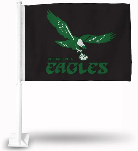 Vista 22 de Rico Industries NFL Double Sided Car Flag - 16" x 19" - Strong Pole That Hooks onto Car/Truck/Automobile