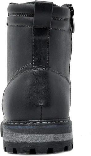 Vista 6 de Bruno Marc - Botas para hombre de combate estilo Oxford para motocicleta