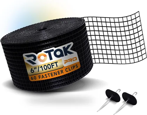 Vista 11 de Critter Guard PRO - Kit de rollo de prevención de pájaros para paneles solares de 6 pulgadas x 100 pies - Malla de alambre recubierta de PVC negro