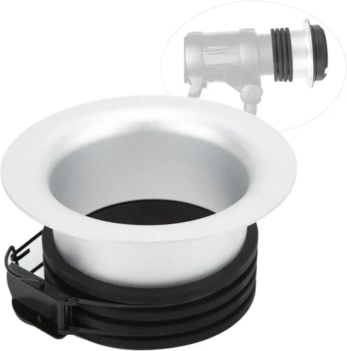 Vista 4 de ASHATA Softbox Speedring Inserto para luces compactas, Speedring, montaje de luces, anillo adaptador de luz de fotografía para cajas de luz suaves