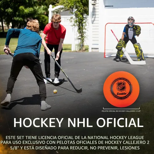 Vista 5 de Franklin Sports Conjunto de portero de hockey callejero extremo