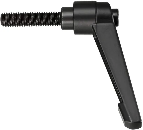 Vista 2 de uxcell M8 x 1.260 in Mango de sujeción ajustable Palanca de sujeción Rosca Botón de trinquete macho roscado Perillas de bloqueo Tornillo giratorio