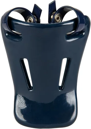 Vista 4 de Champro Máscara facial de béisbol y sóftbol para protección de garganta Negro