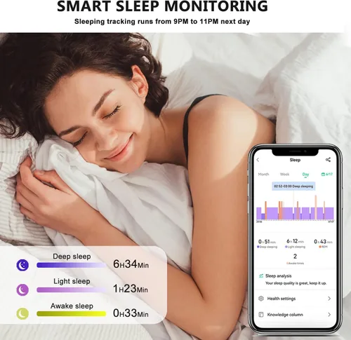 Vista 2 de Smart Health Ring for Women Men Fitness Tracke IP68 Waterproof Fitness Ring with Heart Rate/Blood Pressure/Blood Oxygen/Sleep Tracker/Step/Calories