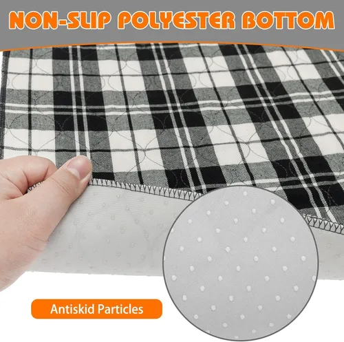 Vista 5 de KOOLTAIL Almohadillas Reutilizables para Cachorros, Paquete de 2 Almohadillas Lavables para Orina para Perros-Almohadillas de Entrenamiento