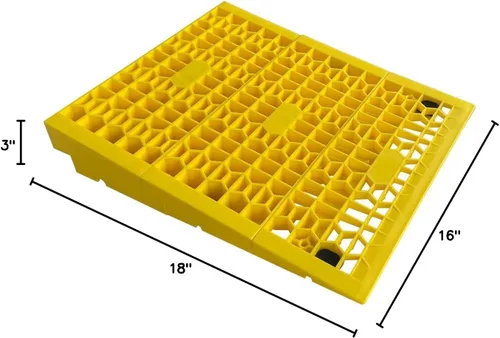 Vista 9 de MaxxHaul 50724 Rampa de umbral modular para puertas, elevación de hasta 3 pulgadas, paquete de 2
