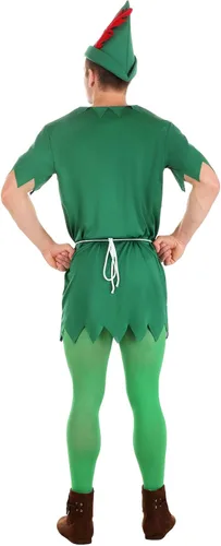 Vista 3 de Disfraz de Peter Pan para adultos
