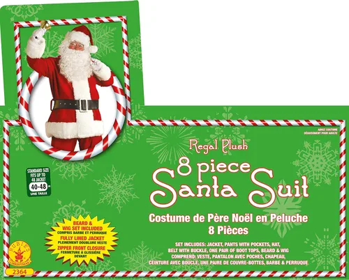 Vista 5 de Rubie's Regal Plush Santa Suit Adult