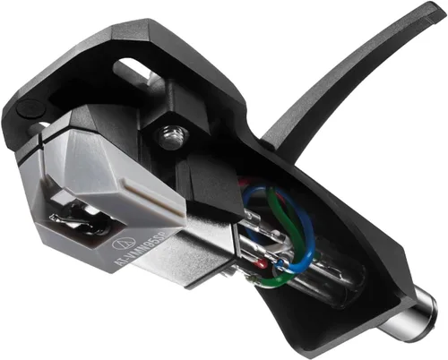 Vista 2 de Audio-Technica AT-VM95SP/H Juego Combo de carcasa/cartucho para tocadiscos gris