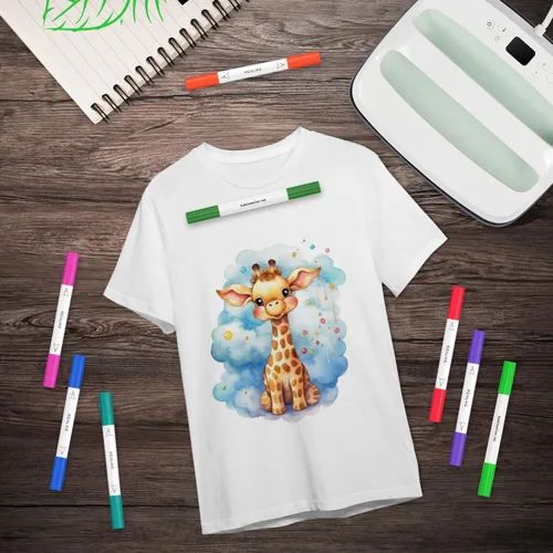 Vista 6 de REALIKE Bolígrafos infusibles de doble punta compatibles con Cricut Joy/Xtra, juego de 36 marcadores de sublimación (punta de 0.4 y punta 1.0)