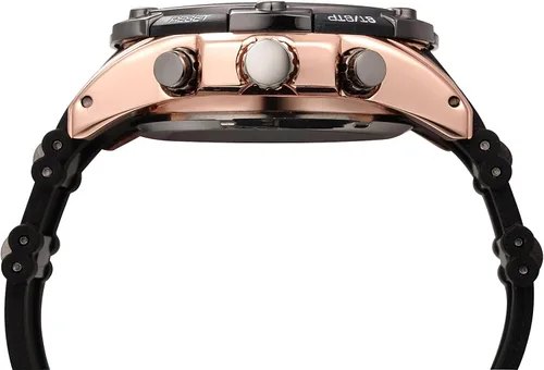 Vista 3 de Readeel Reloj militar de los deportes del silicón del reloj de los deportes de los hombres de la luz del negro de la venda LED, Rosado