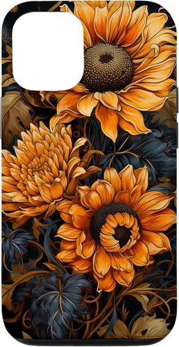 Vista 28 de Sunflower Southern Boho Western Theme Case for iPhone 17