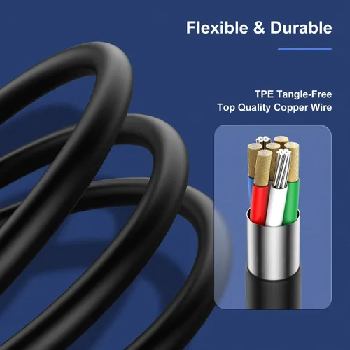 Vista 6 de Paquete de 3 cargadores de Apple para iPhone 12 y 11 de 10 pies, [certificado Apple MFi], cable de carga Lightning a USB de 10 pies, cable de carga