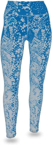 Vista 77 de Zubaz NFL Mallas para mujer de longitud completa de cintura alta básica 1.0